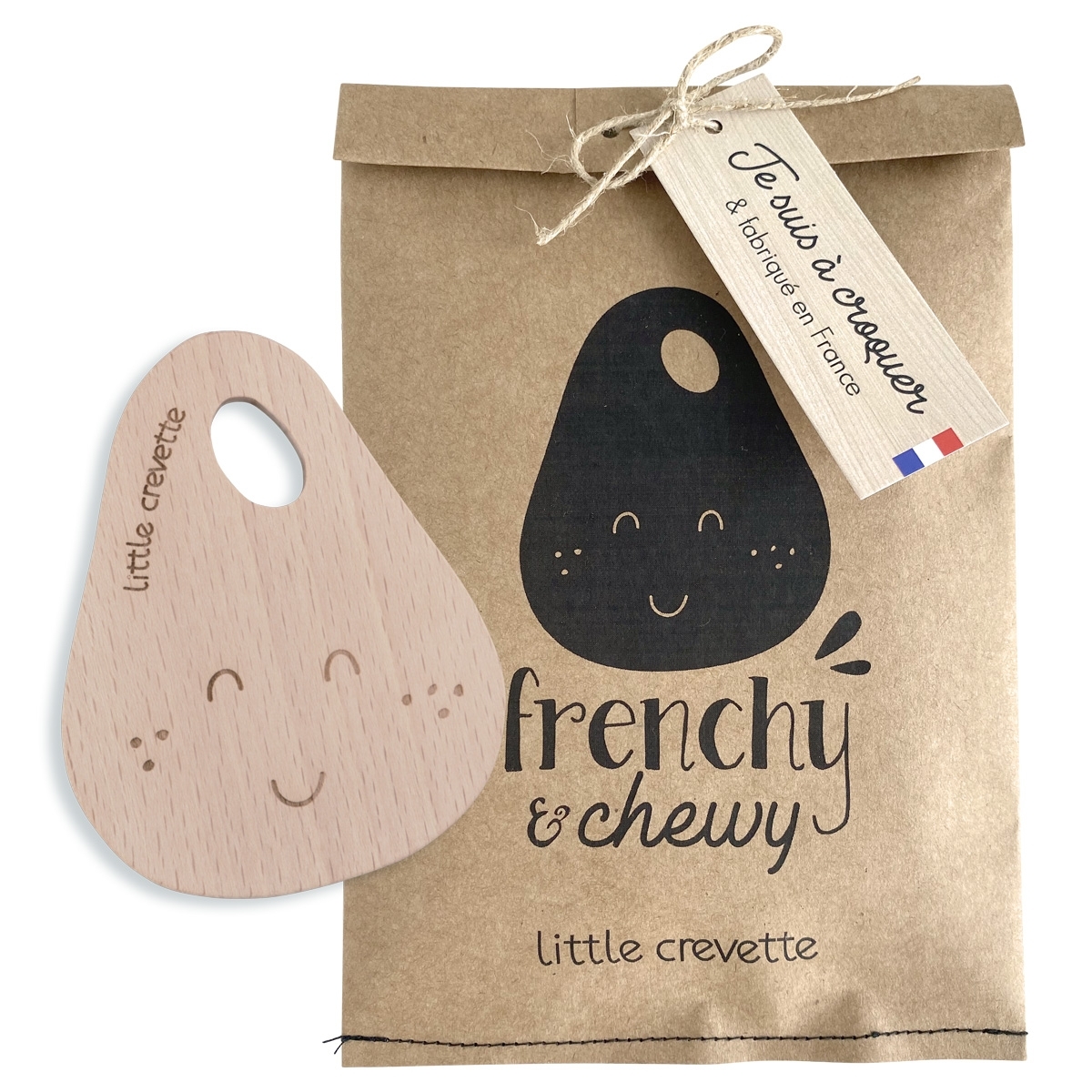 Little Crevette - Anneau de dentition Poire