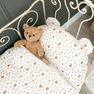 Utopia Bedding Oreiller Bébé (Lot de 2) - Oreiller Enfant avec Housse Mixte  Coton 
