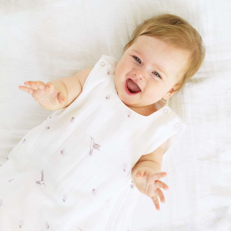 gigoteuse été gaze de coton colibri TOG 0.5