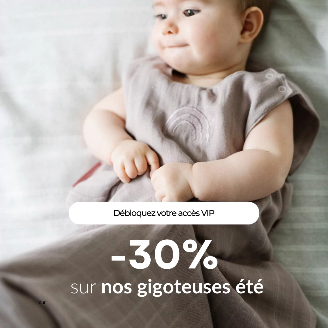 ventes privées bébé gigoteuses été